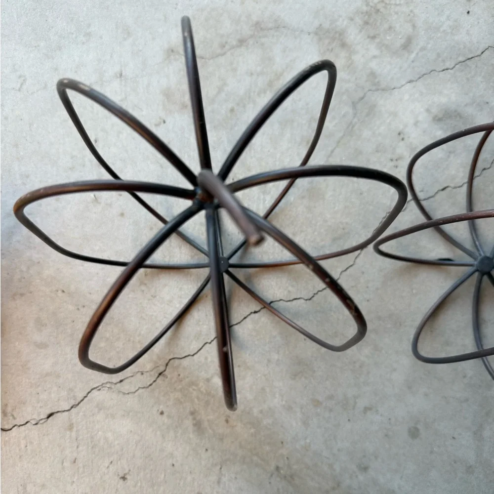 Pottery barn Metal Pumpkin Decor Set